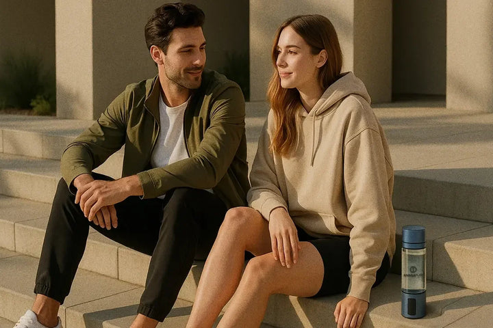 Kraften i vätgasvatten för ditt välbefinnande